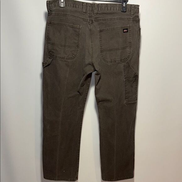 Dickies Men's Relaxed Fit Jeans - Brown - Picture 6 of 11